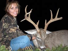Marisa Stanford's First Whitetail